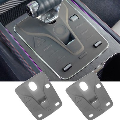 Child Safe Elastic Silicone Dashboard Cover Car Center Console Button Pad Cover