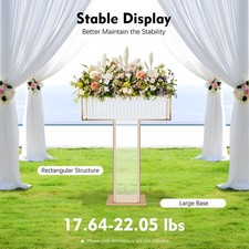 Wedding Flower Stand, Wedding Crystal Flower Stand, Crystal Flower Stand