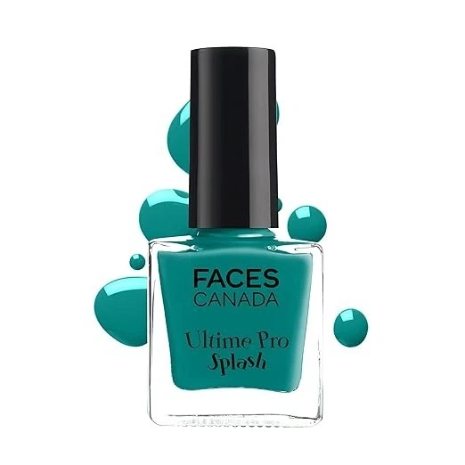 FACES CANADA Ultime Pro Splash Nail Polish - Bahama Breeze 58 (8ml) | Quick Dryi