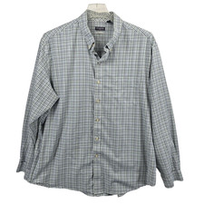 Van Heusen Flex Classic Fit Button Front Shirt Long Sleeve XXL 18-18 1/2