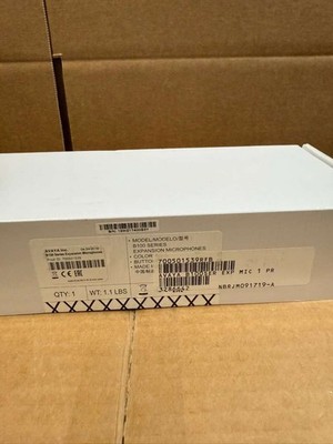 AVAYA INC. B100 SERIES EXPANSION MICROPHONES- SET OF 2 - NEW