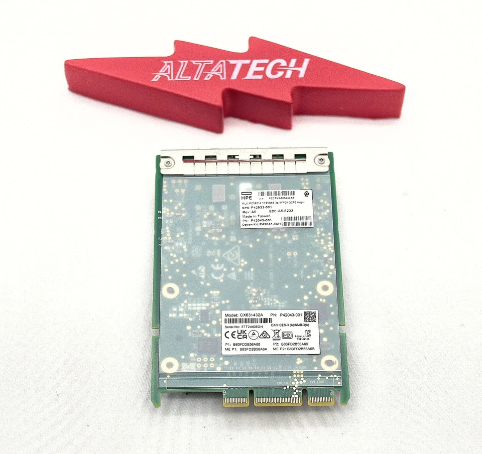 HP P42043-001 Mellanox Ethernet 10/25GB 2-Port SFP28 OCP3 Adapter - Image 4 of 4