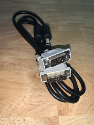 Crypto Miner Rig DVI-D Male to DVI-D Male Monitor Display Video Cable 6Ft NEW!!!