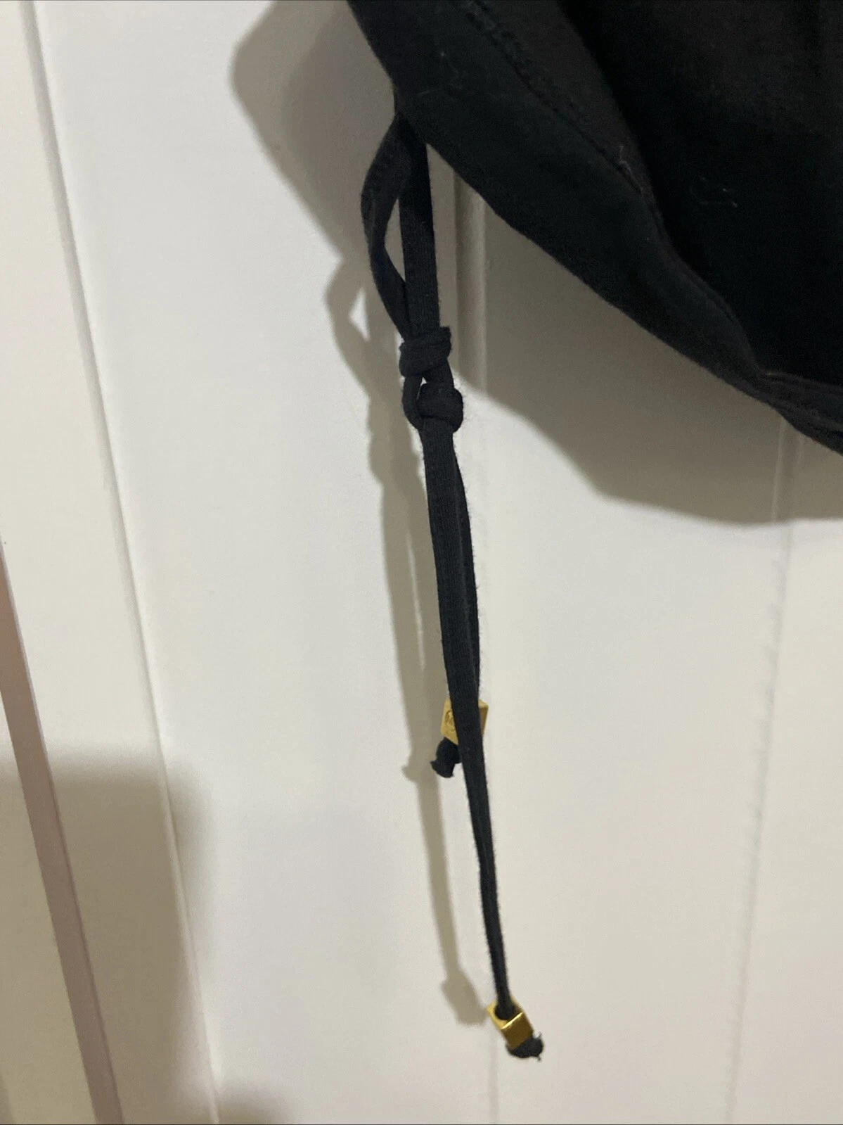 Abito Michael Kors donna S nero nuovo con etichetta body increspato manica lunga orlo con coulisse