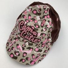 Camo Cutie Toddler Ball Cap Hat Adjustable Baseball