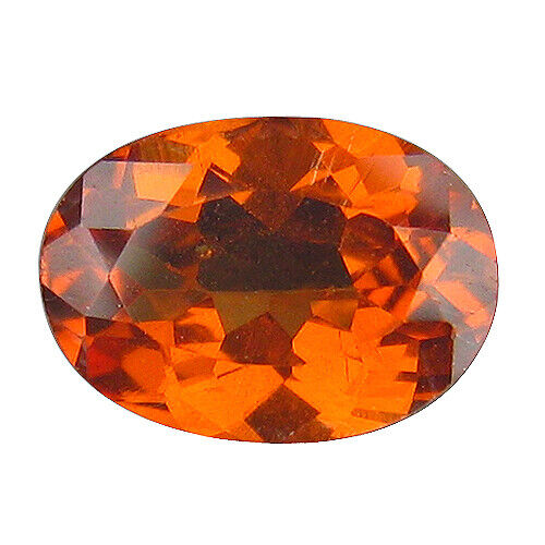 0,88 quilates GRANATE SPESSARTINE NARANJA COÑAC SIN CALENTAR DE NIGERIA - Imagen 1 de 6
