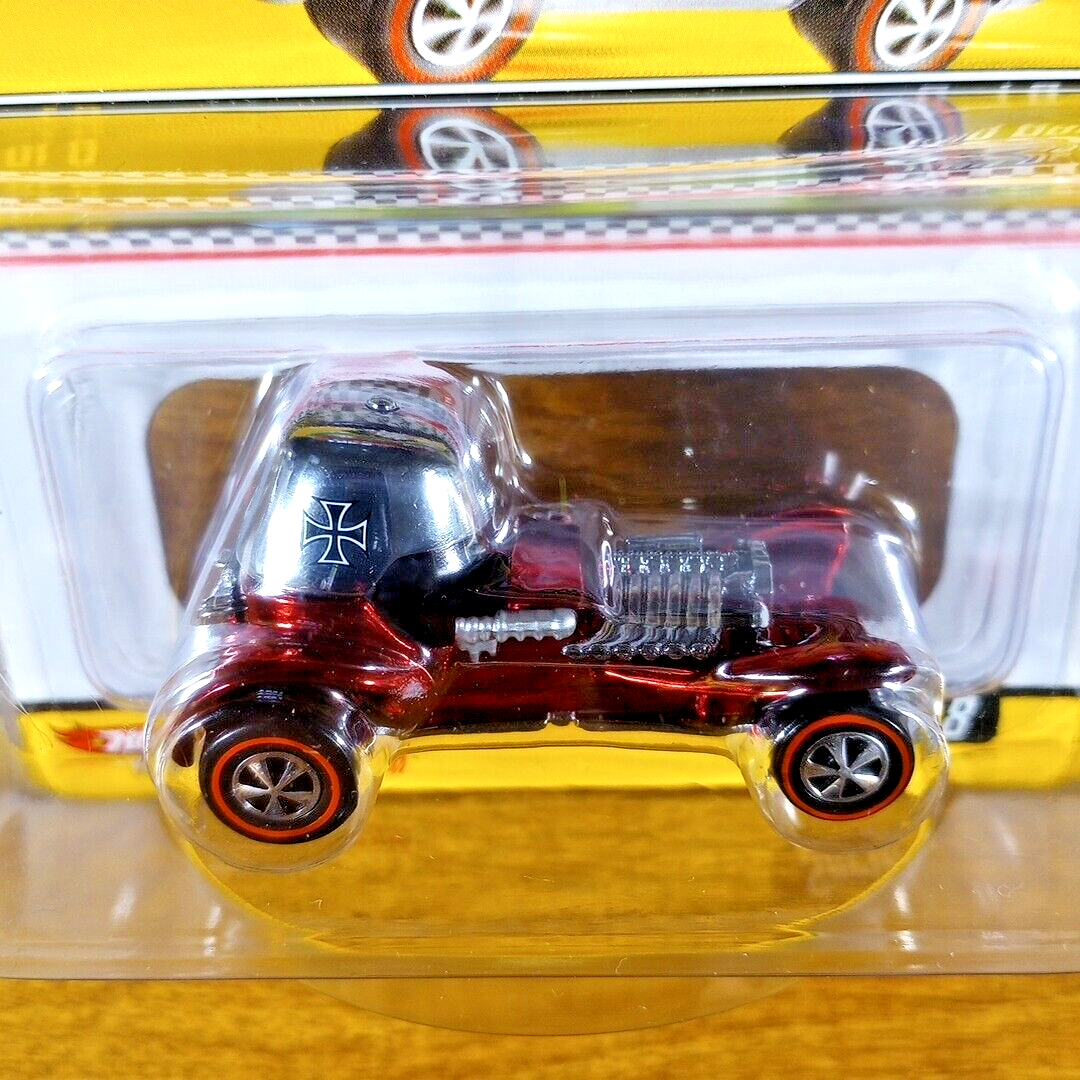 Hot Wheels RLC Red Baron 6296/7500 Red Neo-Classics Series 8 2/6 Redline 2009 Hot Wheels RLC Red Baron 6296/7500 Red Neo-Classics Series 8 2/6 Redline 2009