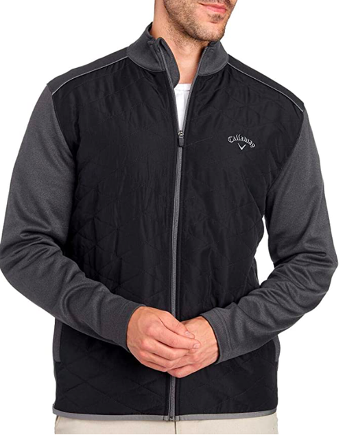 mens golf quilted jacket