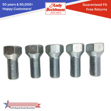 1935-1954 Plymouth 6 Cyl Left Hand Thread Wheel Hub Lug Bolts Set Of 5 856981