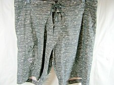 Columbia Men's Sz 36 PFG Board Shorts Swim Active Casual TrunkGray Fishing Z16