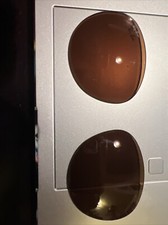 Ray-ban RB2185 Wayfarer II 954/35 Size 55 B-15 Brown Authentic Glass Lenses