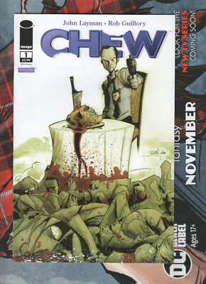 Chew #1 THIRD PRINTING IMAGE COMICS VERY FINE PLUS / NEAR MINT MINUS 