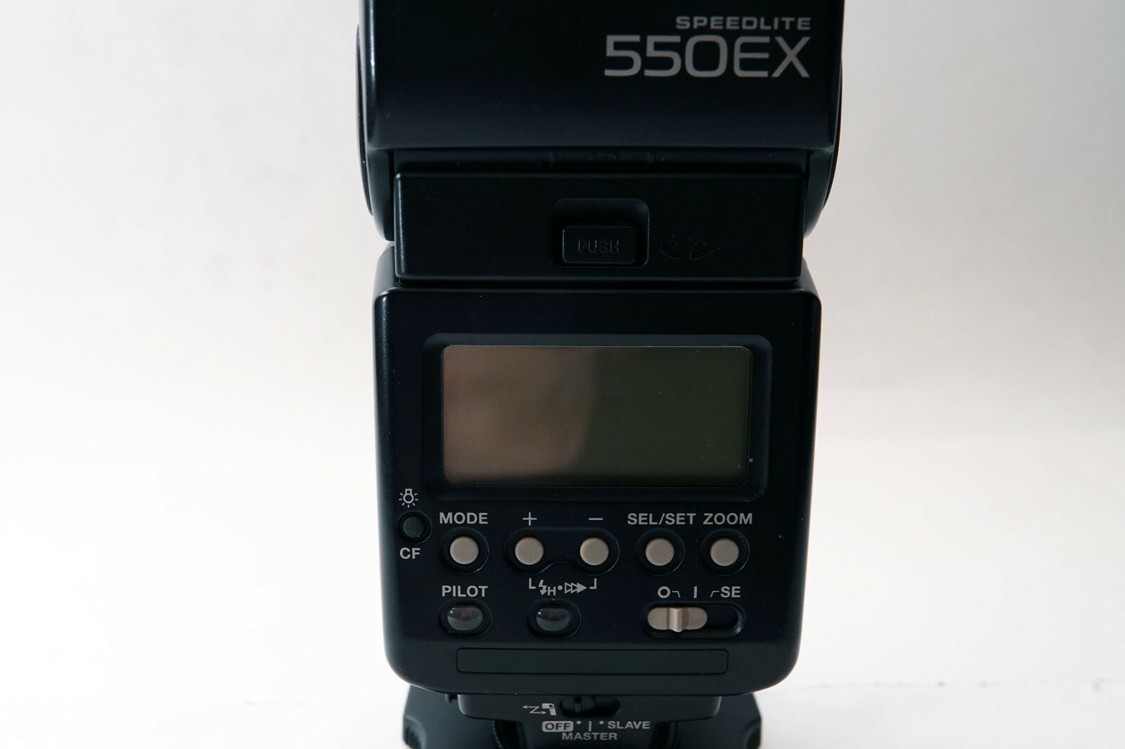 Canon Speedlite 550EX Flashgun + pouch ETTL for DSLR/Film cameras SN