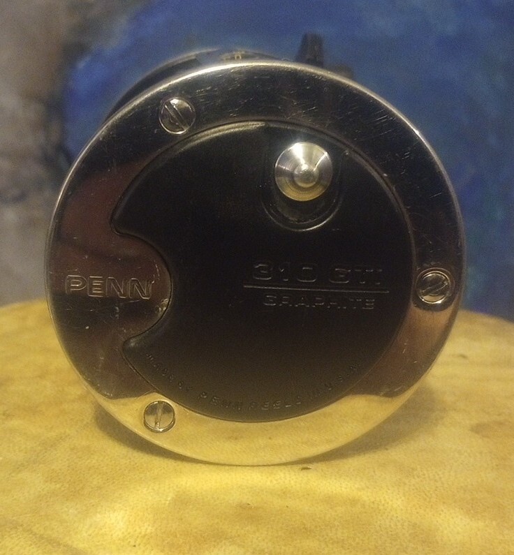 PENN 310 GTI HIGH SPEED LEVEL-WIND GRAPHITE CONVENTIONAL RH FISHING REEL EX