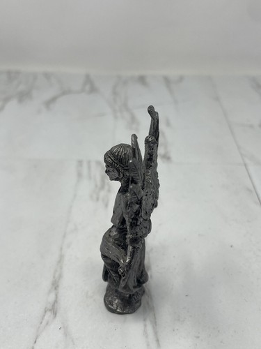 Vintage Pewter Angel - Picture 2 of 6
