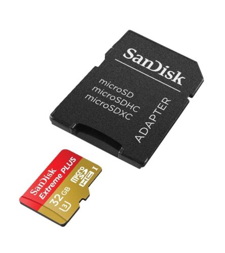 SanDisk Extreme Plus 32GB Micro SDHC SD 100MB/s 667x UHS-I with Adapter 4K UHD - Picture 4 of 4