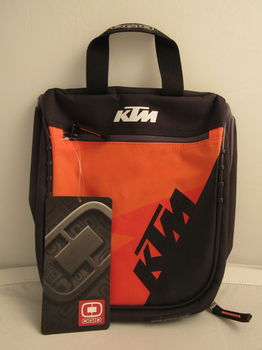 Ogio Orange Ktm Branded Doppler Tapered Travel Toiletry Bag Carrier  9