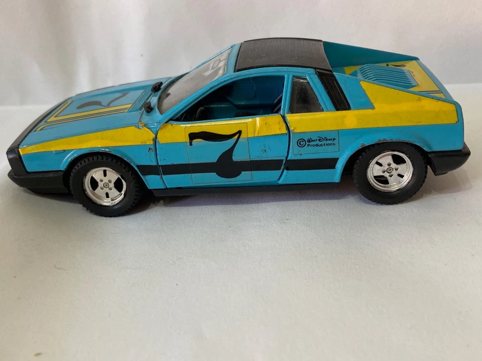 POLISTIL S57 WALT DISNEY SCORPION LANCIA BETA COUPè SCALA 1/25 SENZA SCATOLA. - Immagine 3 di 4