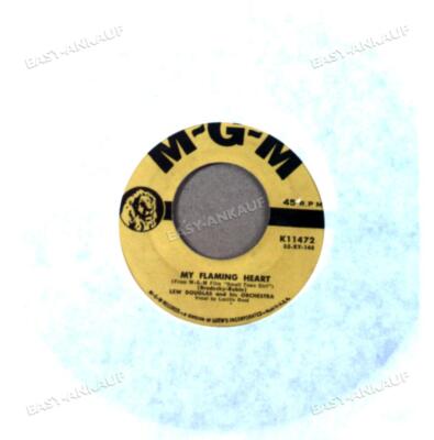 Lew Douglas And His Orchestra - My Flaming Heart / Ruby US 7in 1953 .