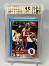 2012 Fleer Retro Auto Mark Jackson “GOD BLESS U” Auto BGS 9.5/10 GEM MT POP 1