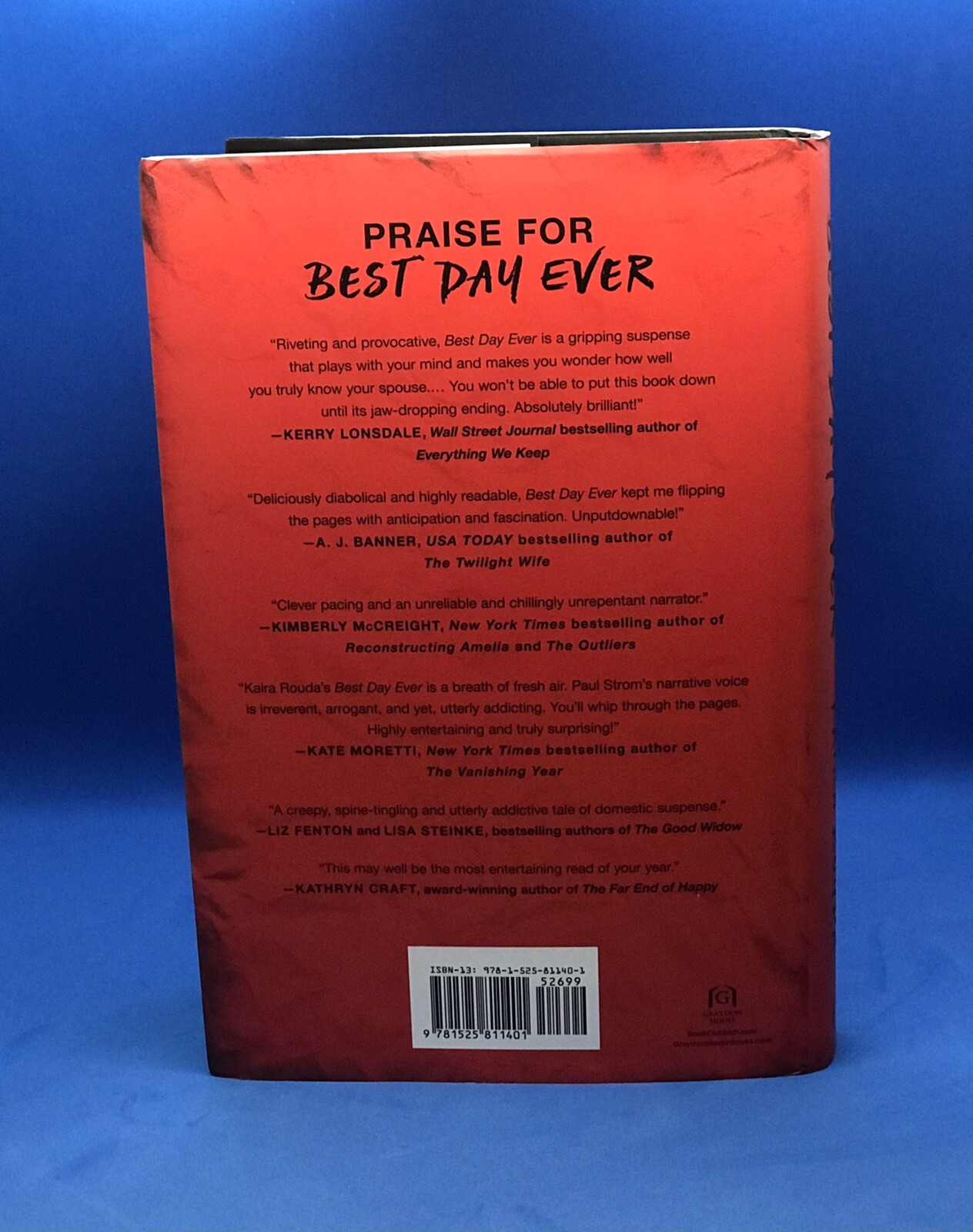 Best Day Ever by Kaira Rouda (2017, Hardcover) for sale online eBay