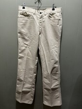 Vintage Levi Action Pants Cr me Tan Pants 32x32 Flare Bell Bottoms VTG Levis
