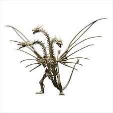 2021 Bandai King Ghidorah Skeleton Unassembled Figure Bone Color Godzilla