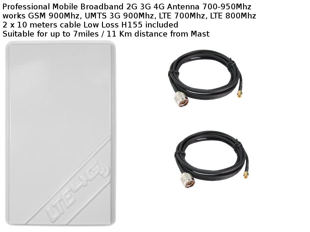Mobile Broadband Antenna Aerial Booster 4G D-Link DWR-921 DWR923 DWR-956 800Mhz Speciale binnenlandse prijs