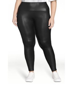 Time And Tru Black FAUX LEATHER  LEGGINGS SIZE XXL NEW