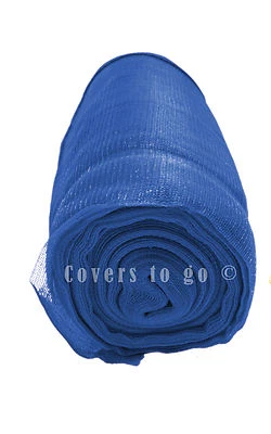 BLUE DEBRIS NETTING 3MX 50M FOR GARDENS SCAFFOLDS ALLOTMENTS WINDBREAK