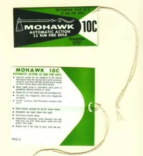 Remington Model Nylon 10 C Mohawk Factory Hang Tag Reproduction