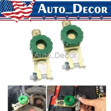 2pcs Car Battery Link Terminal Quick Cut-off Disconnect Master Kill Shut Switch 2pcs Car Battery Link Terminal Quick Cut-off Disconnect Master Kill Shut Switch