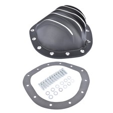 For Chevy C10 Suburban Truck Blazer 67-81 Black Differential Cover 8.75 12 Bolt