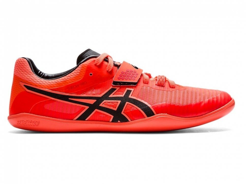 ASICS Track and Field Spike ShoesTHROW PRO 2 1093A142 Sunrise Red