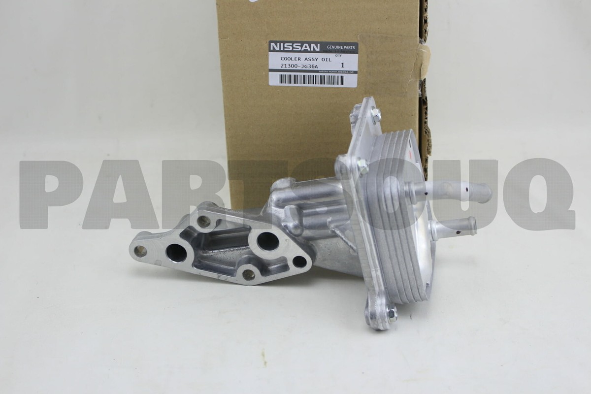 21300JG36A Genuine Nissan COOLER ASSY OIL 21300-JG36A | eBay