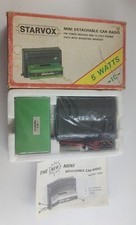 Vintage Starvox Mini Detachable Car Radio Boxed NEW OLD STOCK