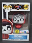 Funko Pop 'Disney' MIGUEL Glow In the Dark Figure #303 New NRFB 'Coco' Toys R Us