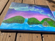 Paintings, canvas, art, Paint, sky, landscape, spiritual, Colorful, Custom