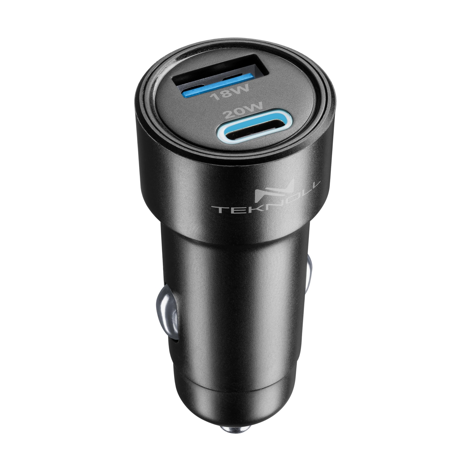 Teknoll - Caricabatterie Rapido 20W - 2 Porte: USB 18W Carica Adattiva + (r2R)