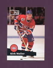 1991 Pro Set Kirk Muller #412 - Montreal Canadiens