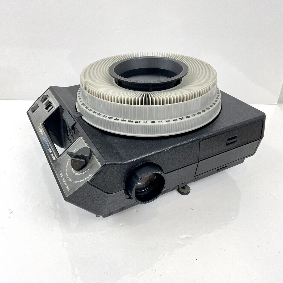 Kodak Carousel 4600 35mm Slide Projector W/ Ektanar C 102mm, 60 OFF