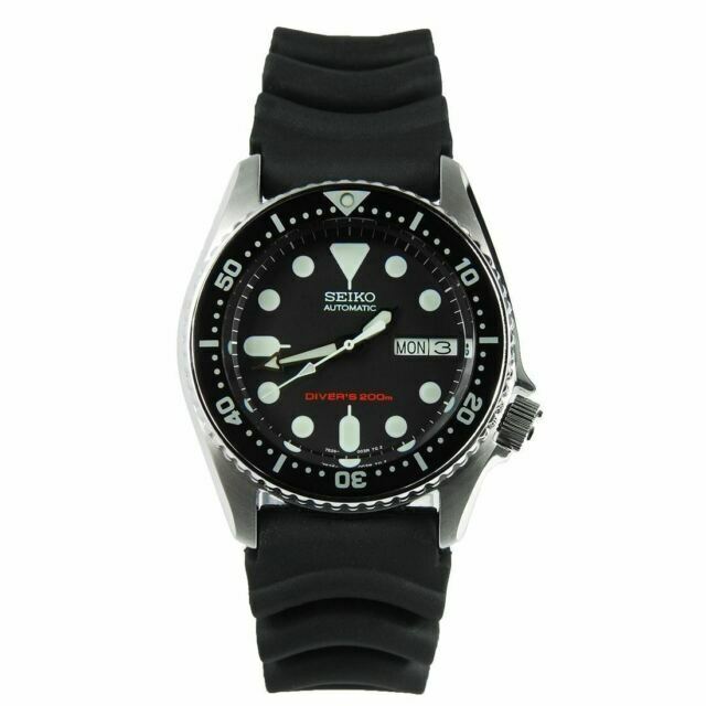 Seiko Prospex Men S Black Watch Skx013 For Sale Online Ebay