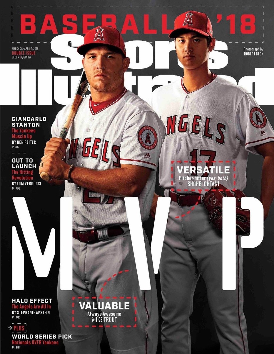 【米雑誌 Sports Illustrated】 大谷選手 二刀流 カバーセット 米雑誌 Sports Illustrated】 大谷選手 二刀流 カバーセット