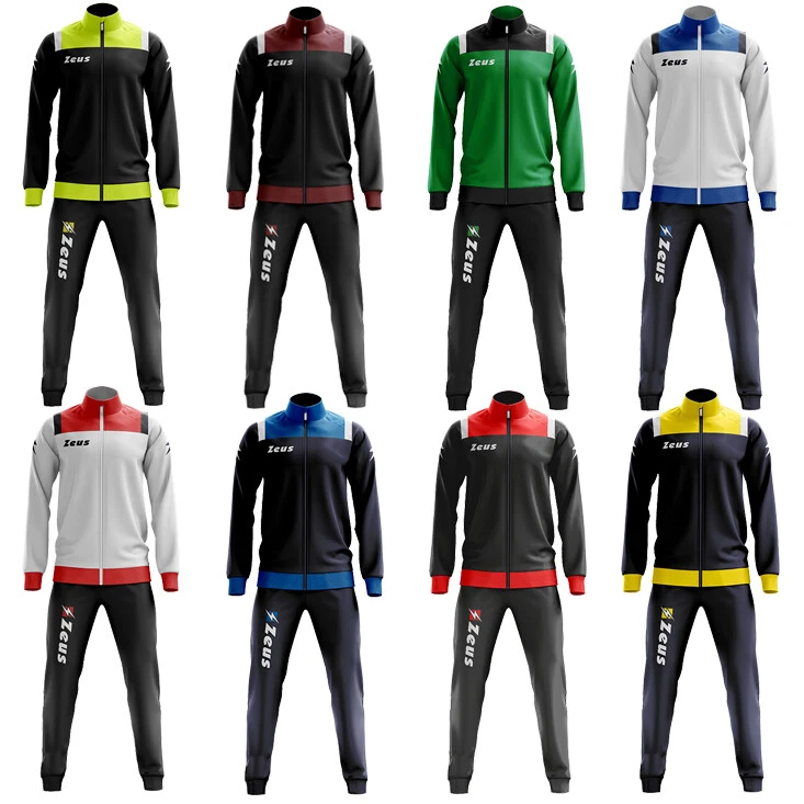 Zeus Tuta Relax Herren Kinder Team Fußball Handball Trainings Fitness Anzug neu