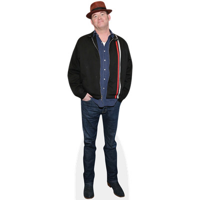 David Koechner (Hat) Pappaufsteller lebensgross