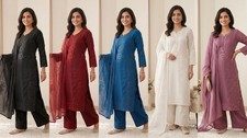 WEDDING PUNJABI SHARARA PALAZZO SALWAR SUIT PLAZZO KURTI SHALWAR KAMEEZ KURTI