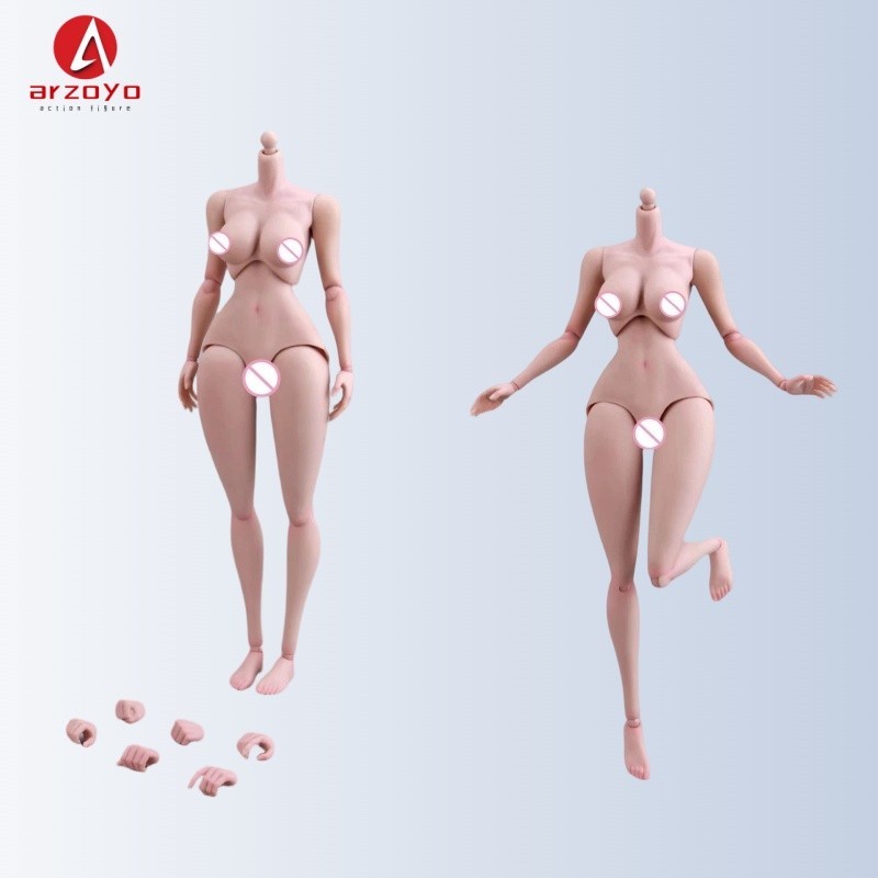 1:6 PEPPER DOLL WB01A Female Anime Body 12'' Super Flexible Action Figure Body