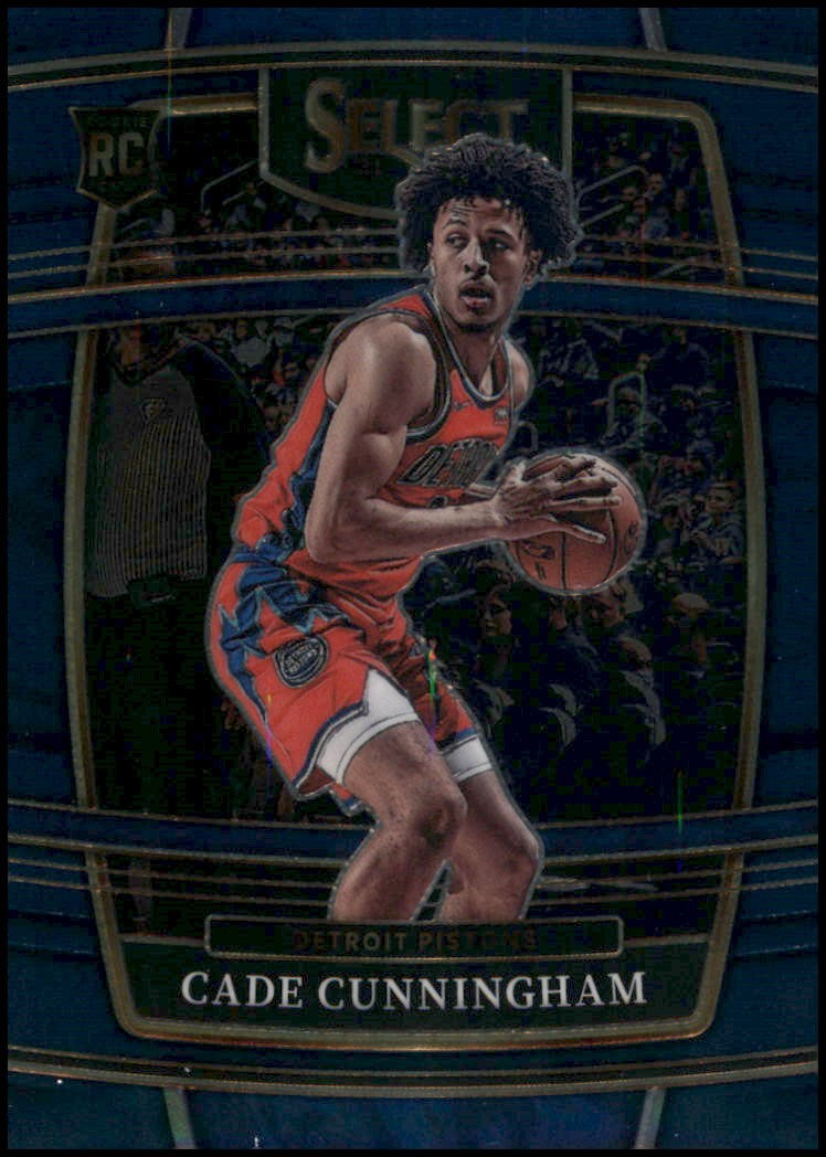 2021-22 Panini Select #11 Cade Cunningham Blue (Retail Base)