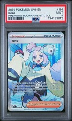 Iono #124 SVP Black Star Promo Scarlet & Violet