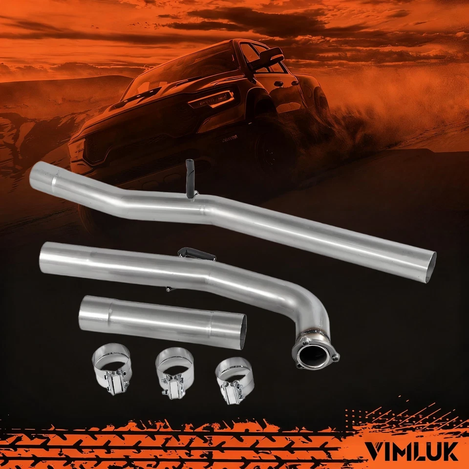 2015-2016 GMC&Chevrolet 2500/3500 HD 6.6L Duramax Diesel 4in Exhaust Pipe Foto 3 de 4